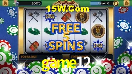 Bônus e promoções da game12